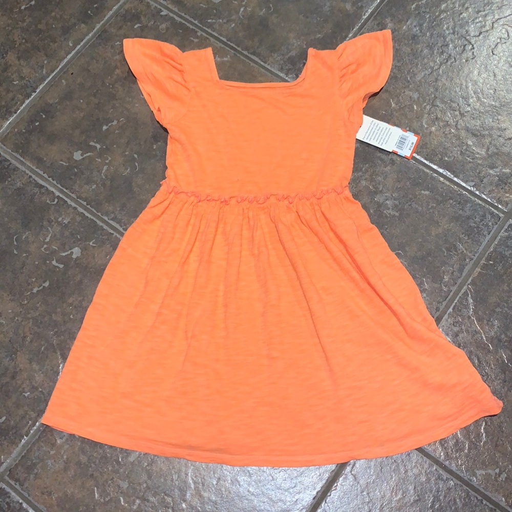 Orange dress 5T